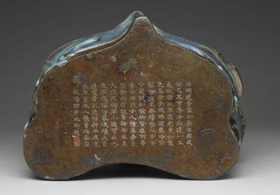 图片[4]-Ruyi-shaped pillow with sky blue glaze and purple spots, Jun ware, Jin to Yuan dynasty, 12th – 13th century-China Archive